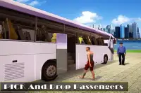 관광 버스 시뮬레이터 2019 : 해변 버스 게임 Screen Shot 2