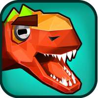 Dino Hunting: Cube World 3D