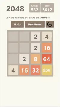 2048 Screen Shot 1