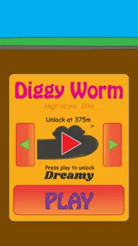 Diggy Worm Screen Shot 4
