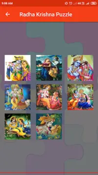 Radha Krishna Puzzle Screen Shot 3