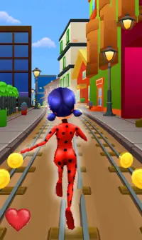 Subway Ladybug Runner 3D Adventure Game 2021 Screen Shot 1