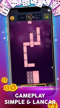 Domino - Game Offline Screen Shot 1