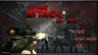 Zombie Attack Sniper Screen Shot 0