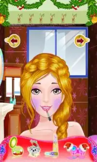 Christmas Princess Makeover Screen Shot 6