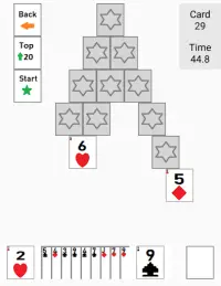 AliFunGame - Poker Pyramid (撲克牌金字塔) Screen Shot 2