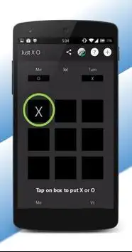 Tic Tac Toe (2 players) JustXO Screen Shot 2