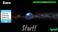 Meteor Attack - Asteroids Video game Screen Shot 2
