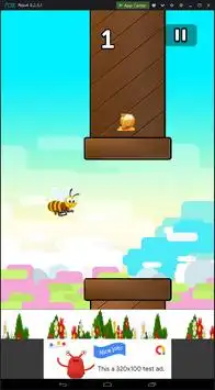 Bees Flappy Screen Shot 0