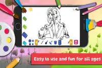 App Drawing Coloring for Lego Friends by Fans Screen Shot 3