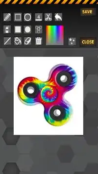 Coloring Spinner Fidget Screen Shot 0