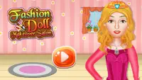 Fashion Doll Makeover Salon: Beauty Spa Games Screen Shot 4