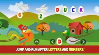 子どものためのABCファームゲーム-英語の文字や動物を勉強し Screen Shot 2