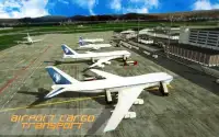 Airplane Flight 3D: Cargo Delivery Truck Transport Screen Shot 0
