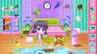 Ladybug Doll Makeover Room : Clean – Fashion Game Screen Shot 0