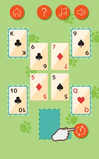 Kitty In The Corner - Free Solitaire Card Game - Screen Shot 5