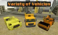 Constructor de carreteras Sim Screen Shot 0