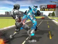 Süper Robot Şehir War Heroes Screen Shot 14