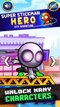 Super Swing Man: City Adventure Screen Shot 4