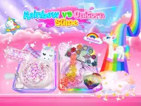 Rainbow vs Unicorn Makeup Slime Screen Shot 4