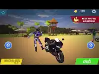 Motor Bike Surfer Water Stunts Screen Shot 0