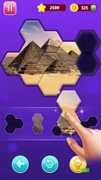 Hexa Jigsaw Epic Puzzle Screen Shot 4