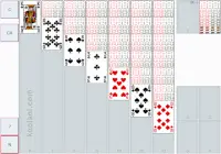 O clássico jogo de cartas solitário com soluções Screen Shot 10