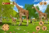 Giraffe Family Life Jungle Sim Screen Shot 3