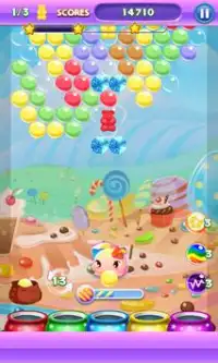 Candy Bubble Pop: World Mania Screen Shot 1