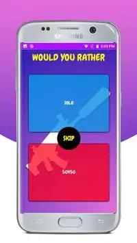 Would you rather Battle Royale Quiz questions Screen Shot 2