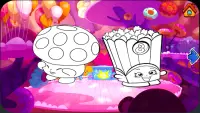 Coloring Cute Food Screen Shot 7