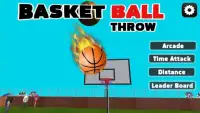 Basketball Throw :3D  Shooting Screen Shot 0