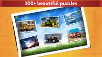Cars and Trucks Jigsaw Puzzle Screen Shot 1