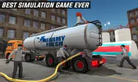 Milk Transport Big Truck Simulator 2019 Screen Shot 3