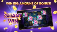 Giiiant Slots! Jackpot Kasino Slot Makinesi Oyunu Screen Shot 2