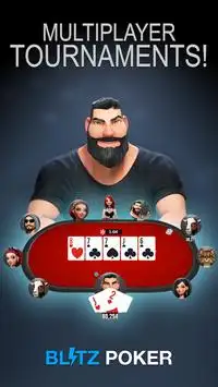 Dan Bilzerian's Blitz Poker Screen Shot 1