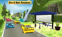 टैक्सी ड्राइविंग कार खेल Screen Shot 2