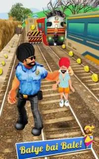Angry Jatt Run - Subway Game Endless Running Screen Shot 2