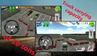 Real car truck parking 3D Screen Shot 2