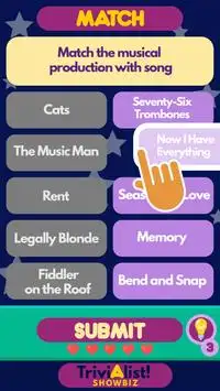 TriviAlist Showbiz: Offline Trivia Quiz Game Screen Shot 1