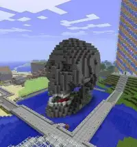 Demon Skull Castle Minecraft Screen Shot 0