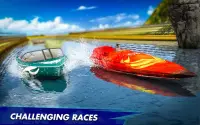 Speed Boat Water Racing Stunts 2020: Boat Games Screen Shot 0