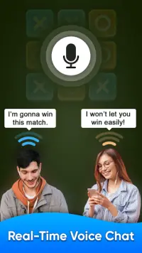 Tic Tac Toe - Voice Chat Game Screen Shot 0