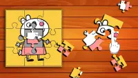 Jogo de puzzle Little Pig e Animal - 2021 Screen Shot 1