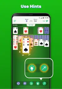 Classic Solitaire/Klondike cards game Screen Shot 12