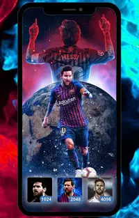 2048 Lionel Messi Game Kpop -  Screen Shot 3