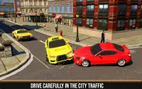 Cidade Tour de carro de táxi Screen Shot 11