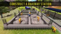 Train Station Construction Build Railway Simulator Screen Shot 5