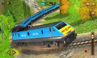 قطار الطرق الوعرة 2020 - ألعاب قطار يورو Screen Shot 2