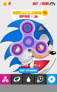 Sonic Fidget Spinner 2 Screen Shot 2